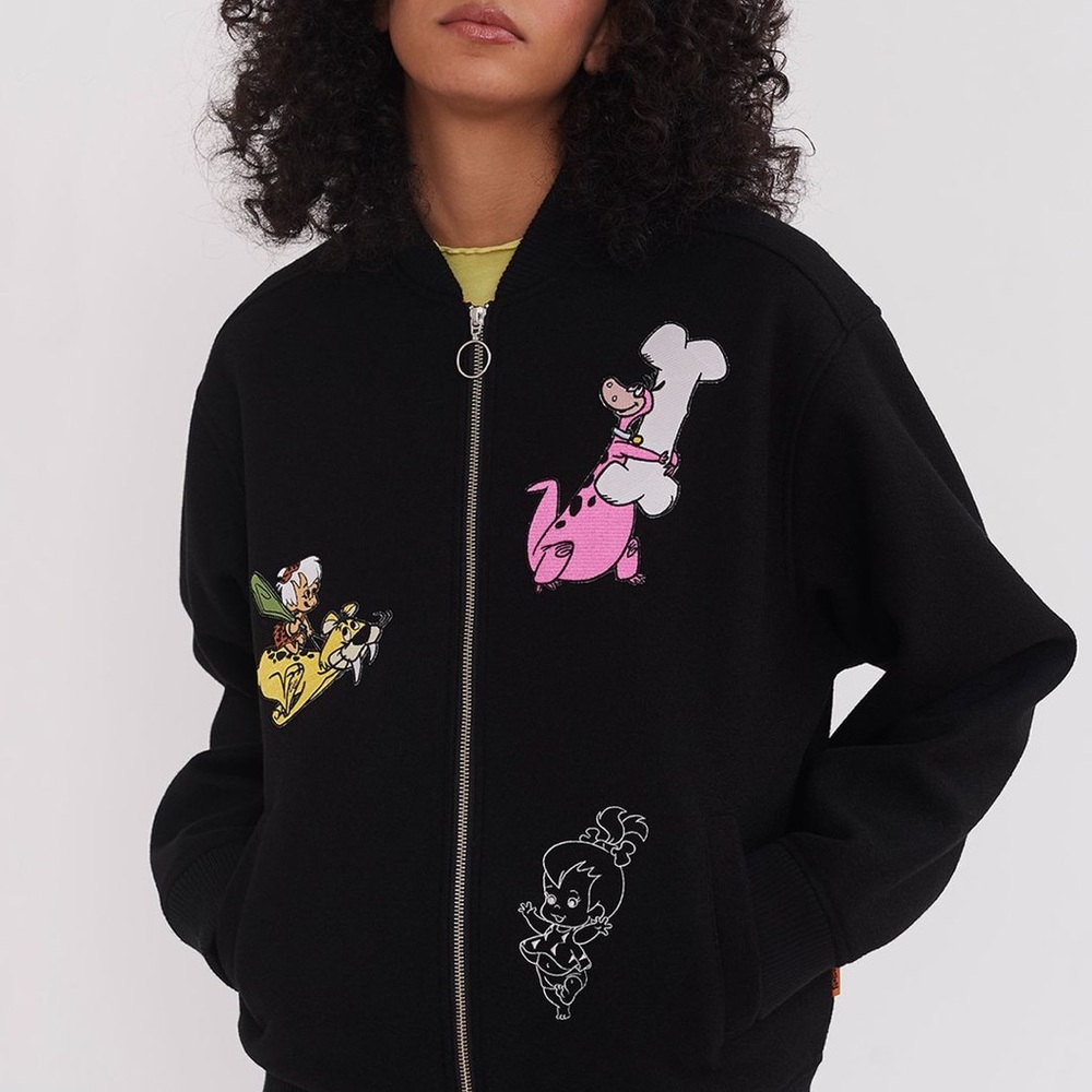 lazy oaf flinstones jacket unisex - Picture 3 of 3